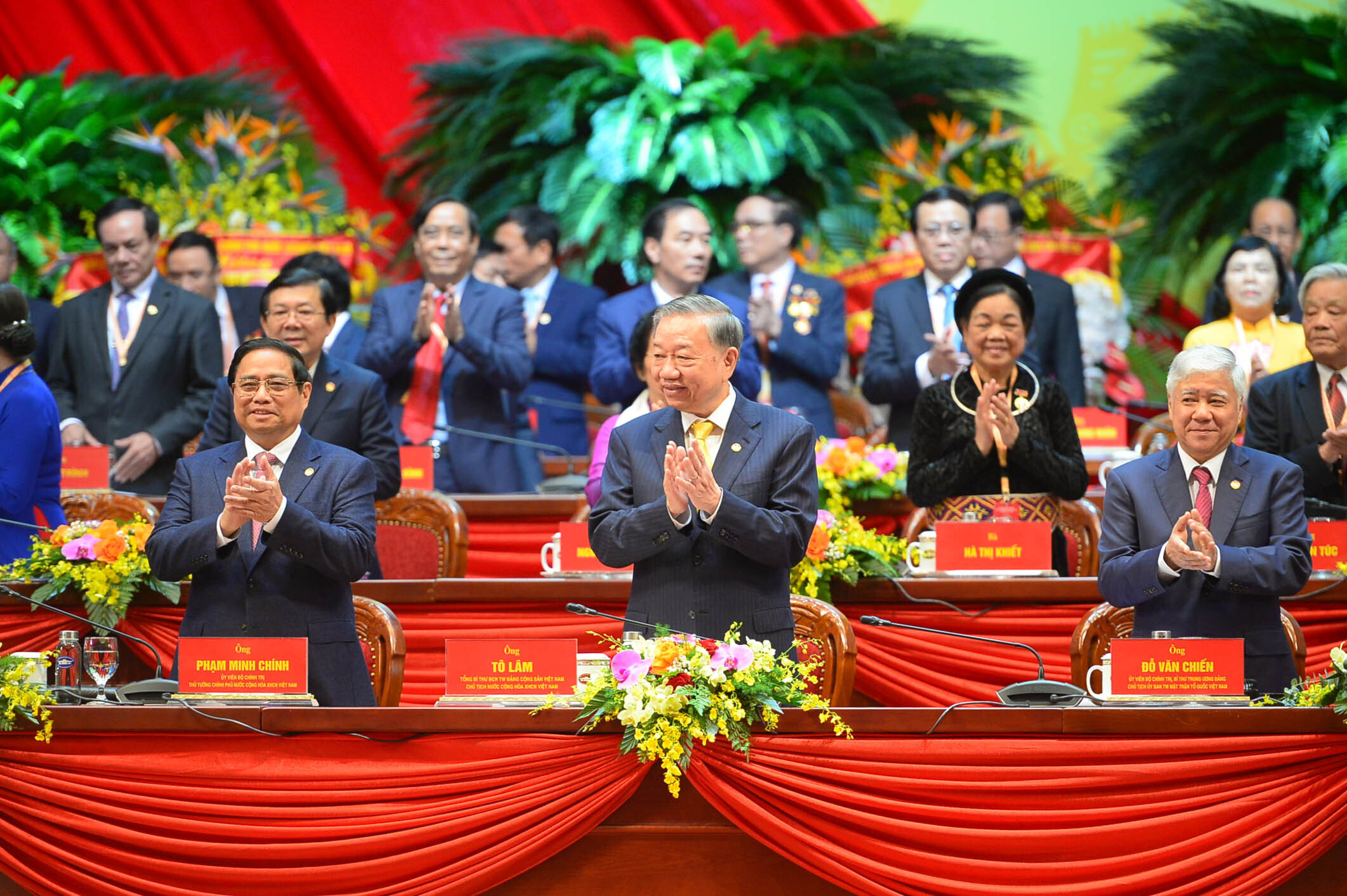 Toàn cảnh phiên khai mạc Đại hội đại biểu toàn quốc MTTQ Việt Nam lần thứ X