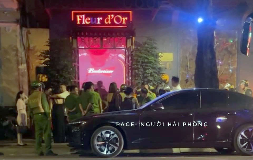 Cảnh sát đột kích quán bar ở Hải Phòng, phát hiện 59 người dương tính ma túy