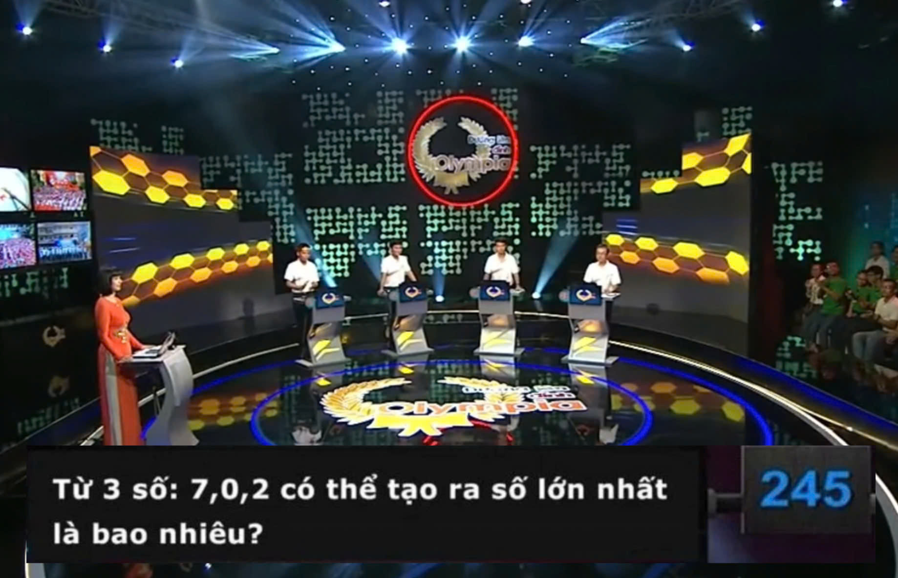 Câu hỏi tưởng dễ nhưng khiến cả 4 'nhà leo núi' Olympia chịu thua