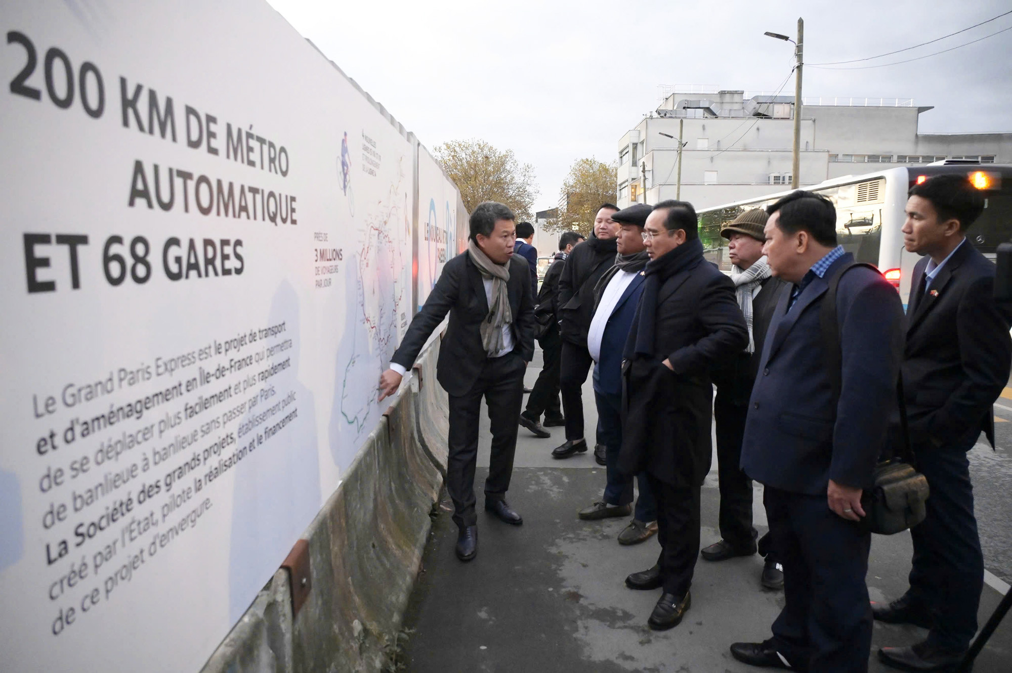 Lãnh đạo tỉnh Long An xúc tiến đầu tư hạ tầng giao thông tại Pháp