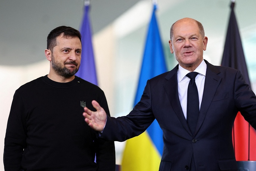 Ông Zelensky chỉ trích cuộc gọi giữa Thủ tướng Đức và ông Putin