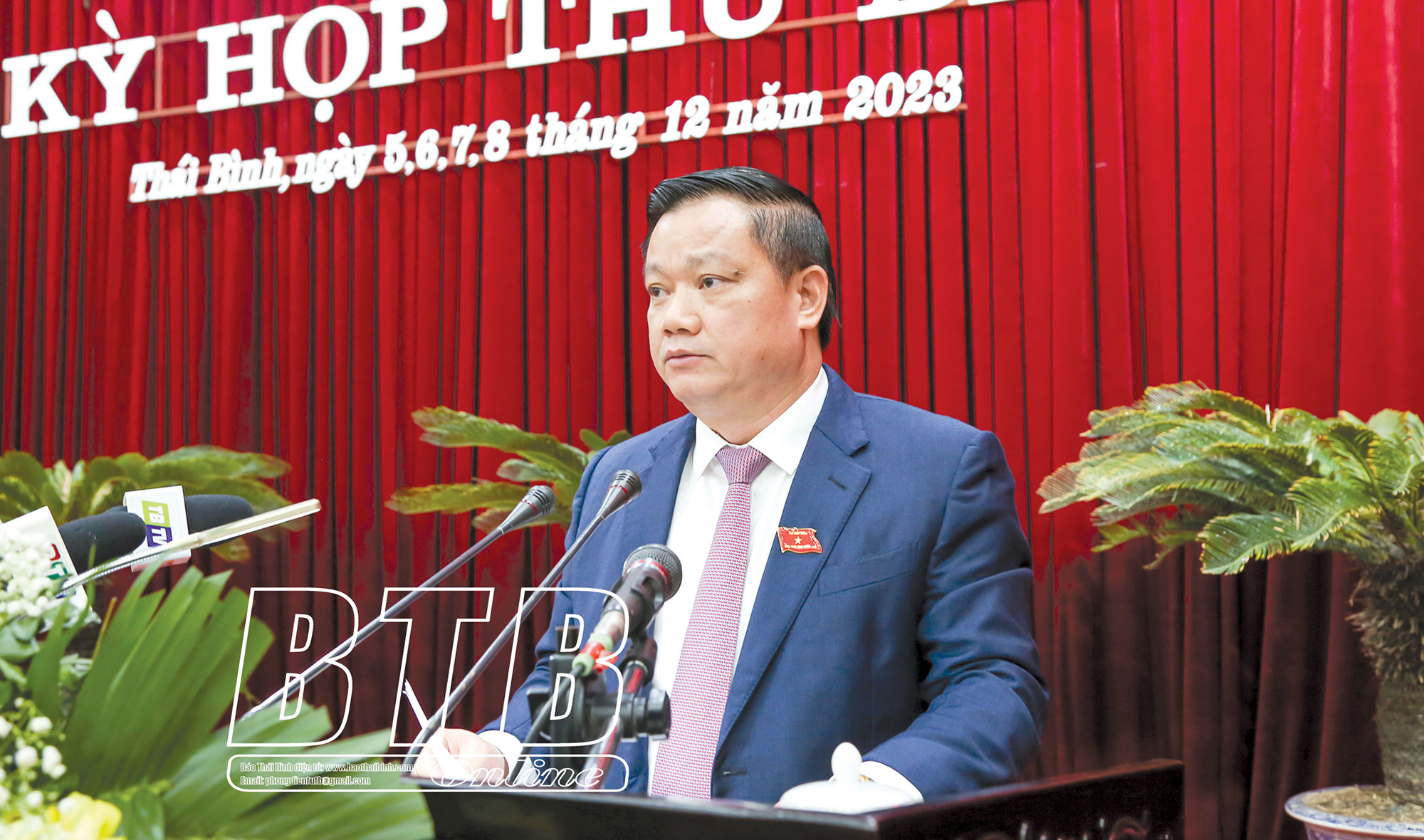 Ông Nguyễn Khắc Thận được bầu làm Bí thư Tỉnh ủy Thái Bình 