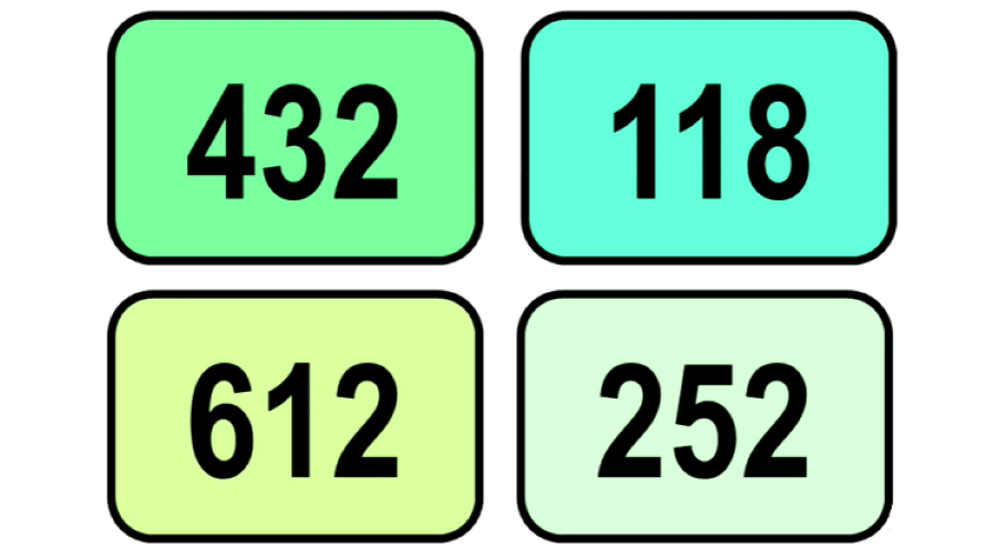 Tìm số khác biệt với các số còn lại trong 10 giây