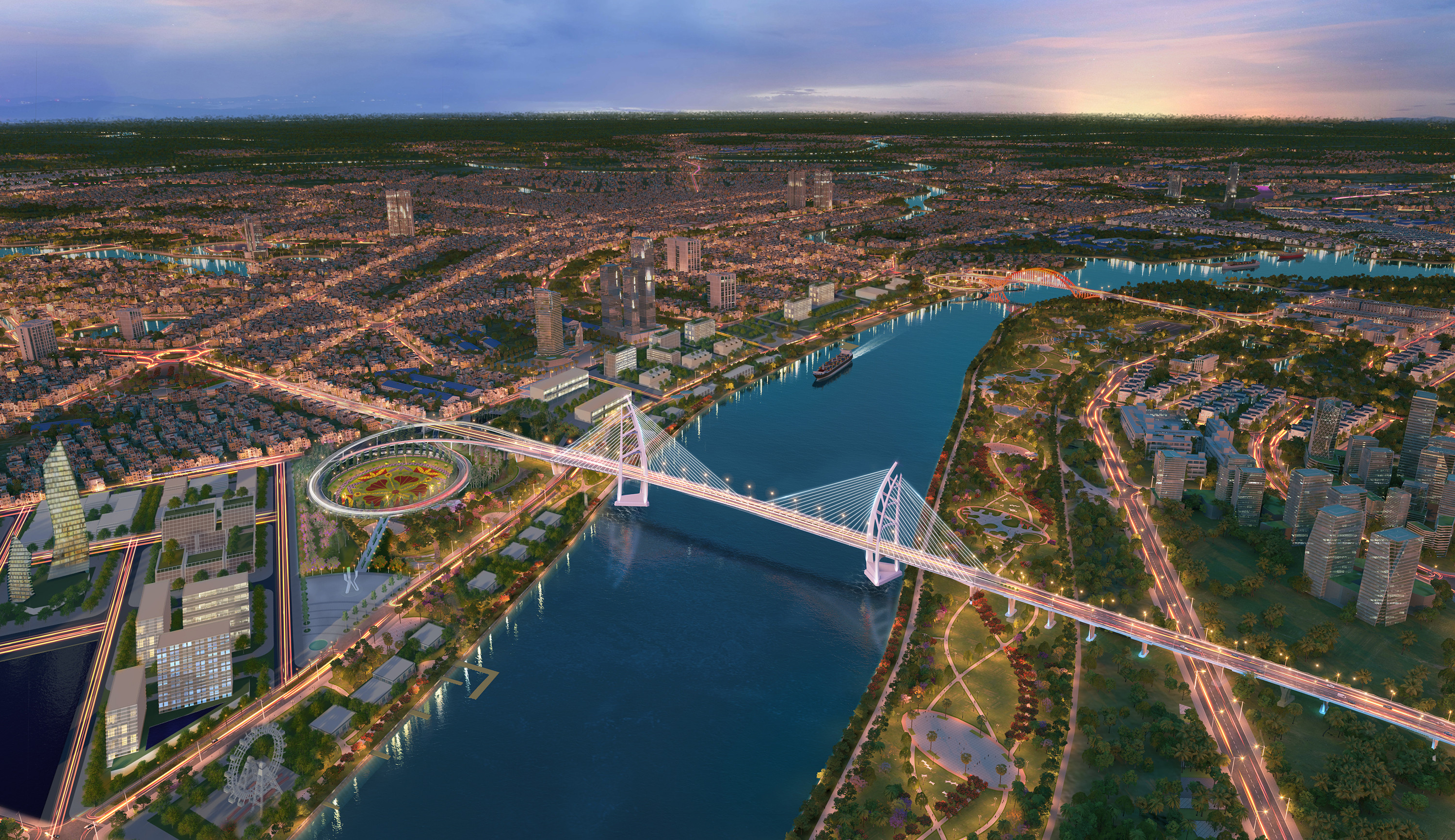 Hải Phòng khởi công cây cầu thứ 4 sang khu đô thị mới Bắc Sông Cấm