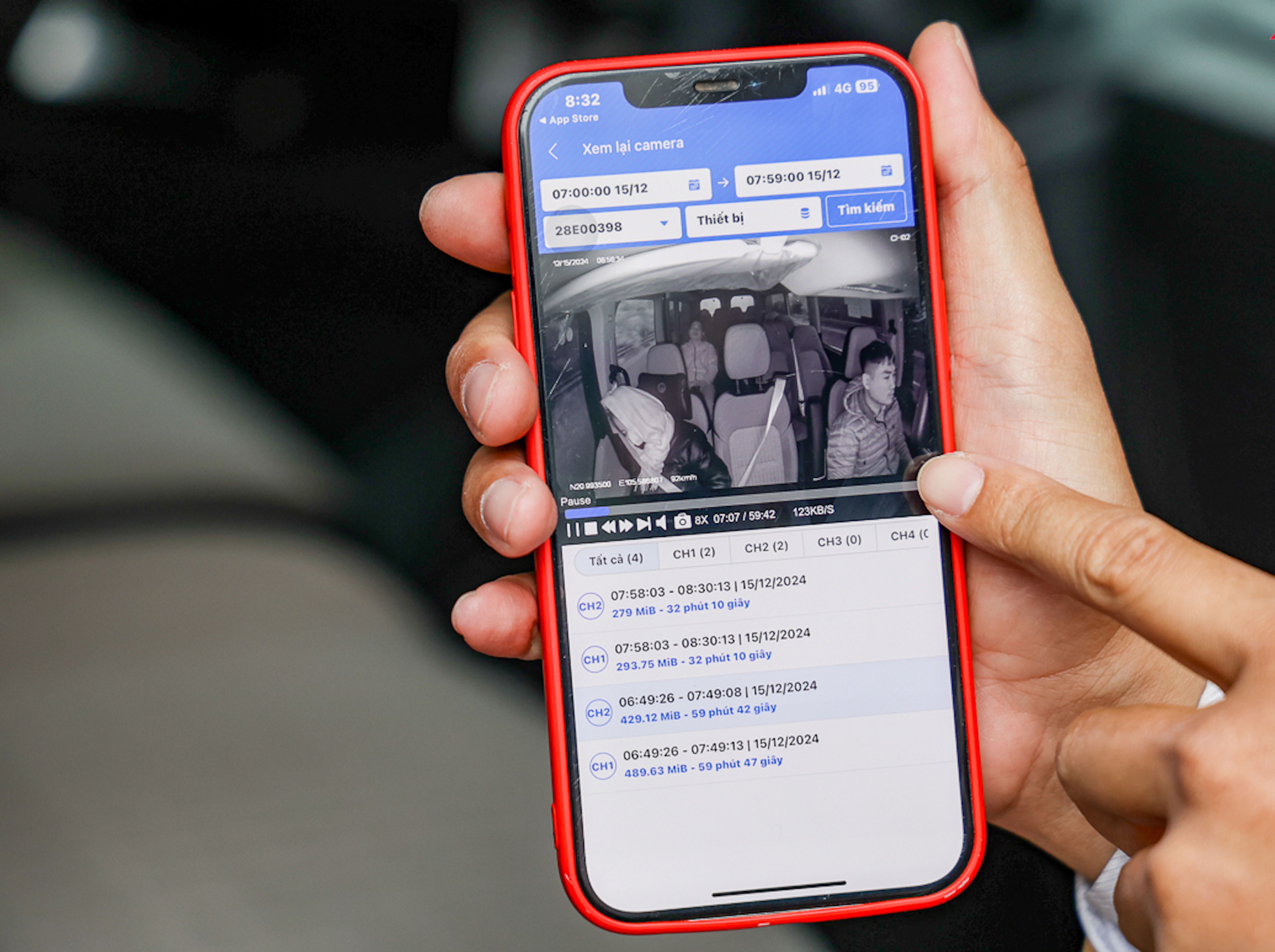 CSGT được khai thác dữ liệu từ thiết bị giám sát hành trình để xử lý vi phạm