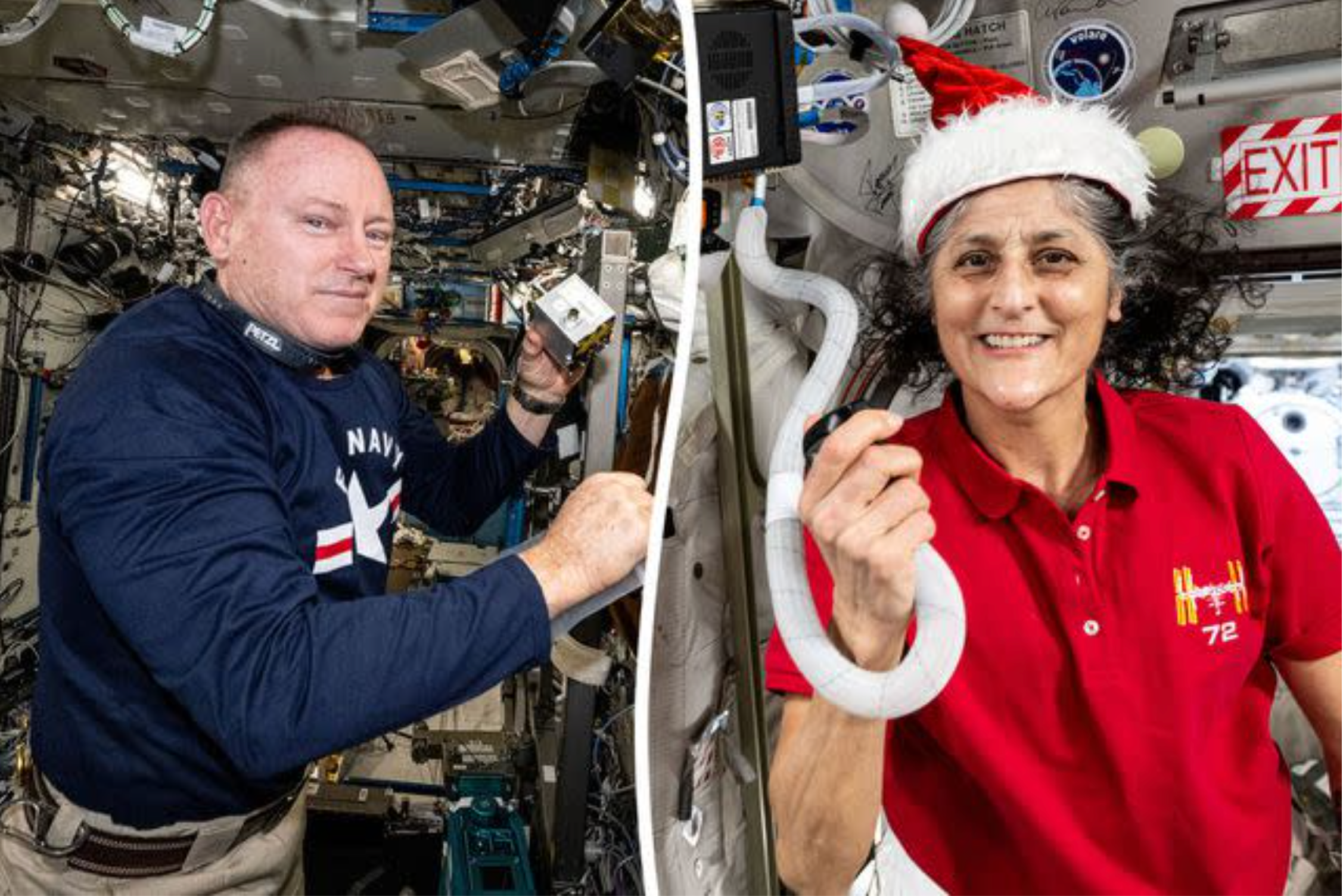 Phi hành gia mắc kẹt trên trạm ISS ăn gì đêm Giáng sinh?