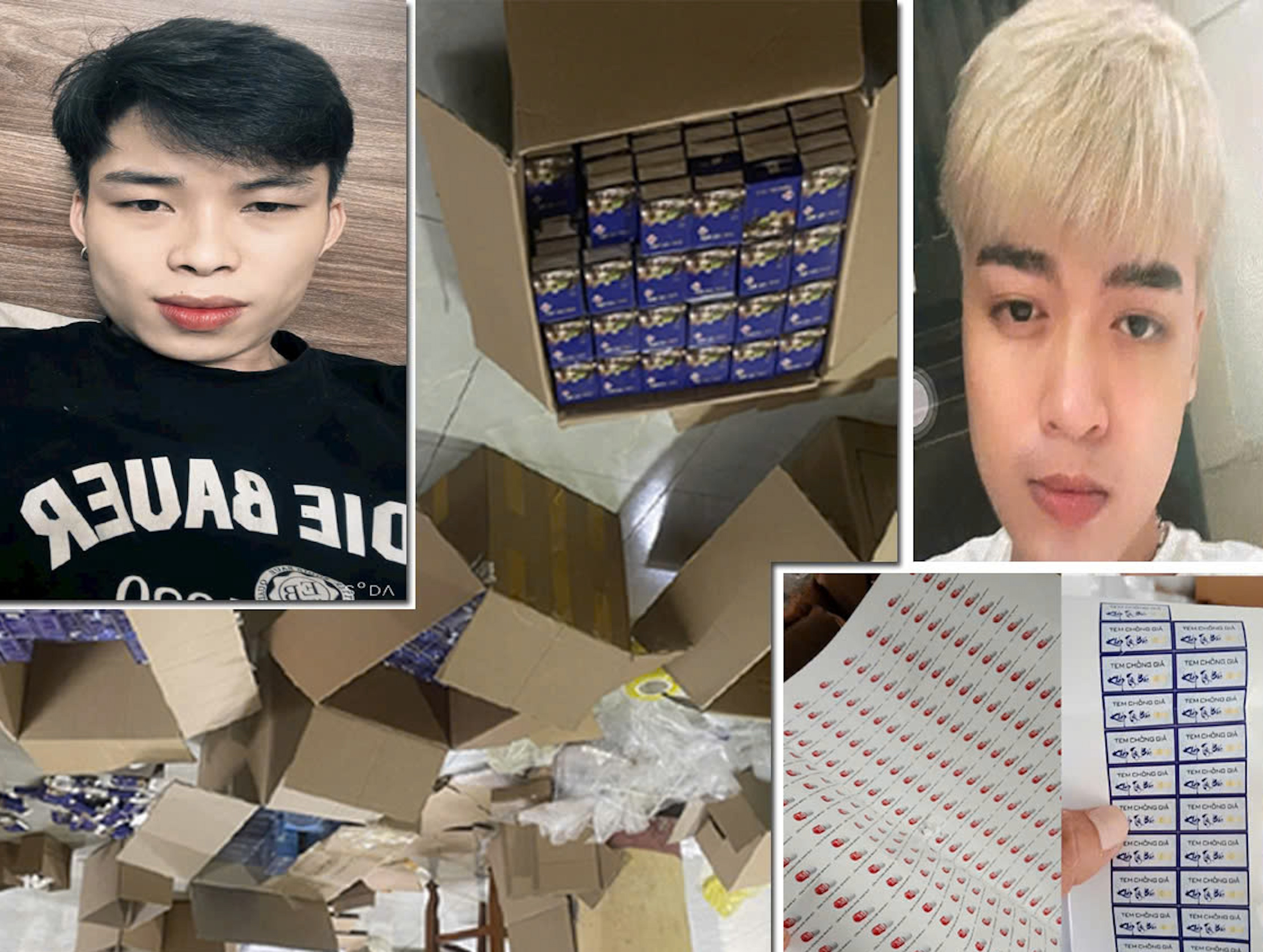 Bắt quả tang cơ sở sản xuất thực phẩm chức năng giả quy mô lớn