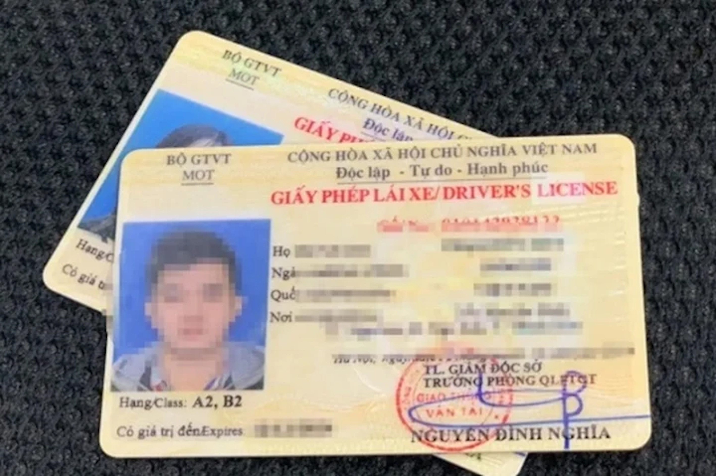 Những loại giấy tờ phải mang theo khi tham gia giao thông 