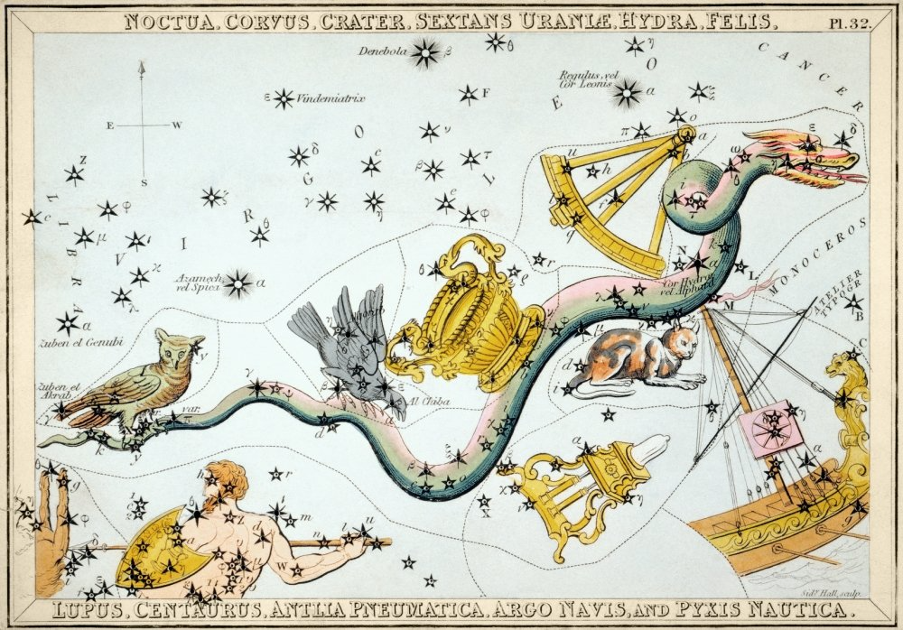 Huyền thoại các chòm sao liên quan đến rắn