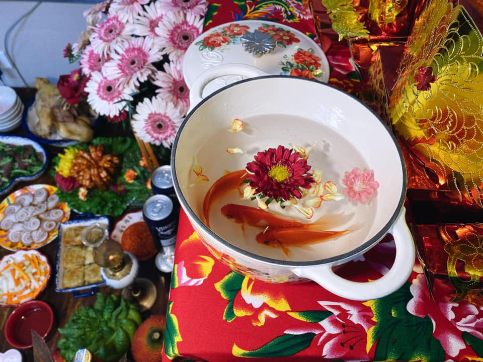 Nên chọn cá chép sống, cá rán hay cá giấy để cúng ông Công ông Táo?