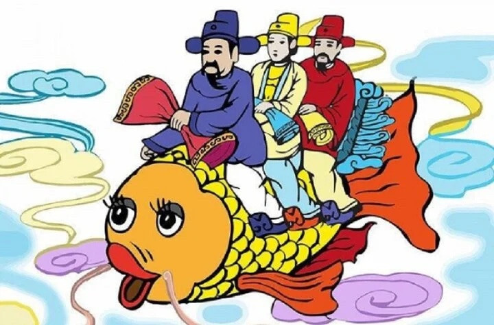 Vì sao Táo quân có hai ông một bà?