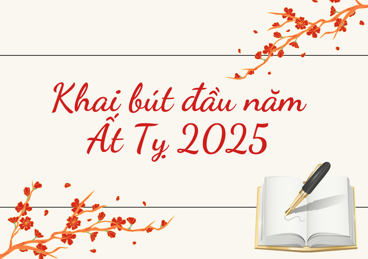Khai bút đầu năm Ất Tỵ 2025 ngày nào, giờ nào?