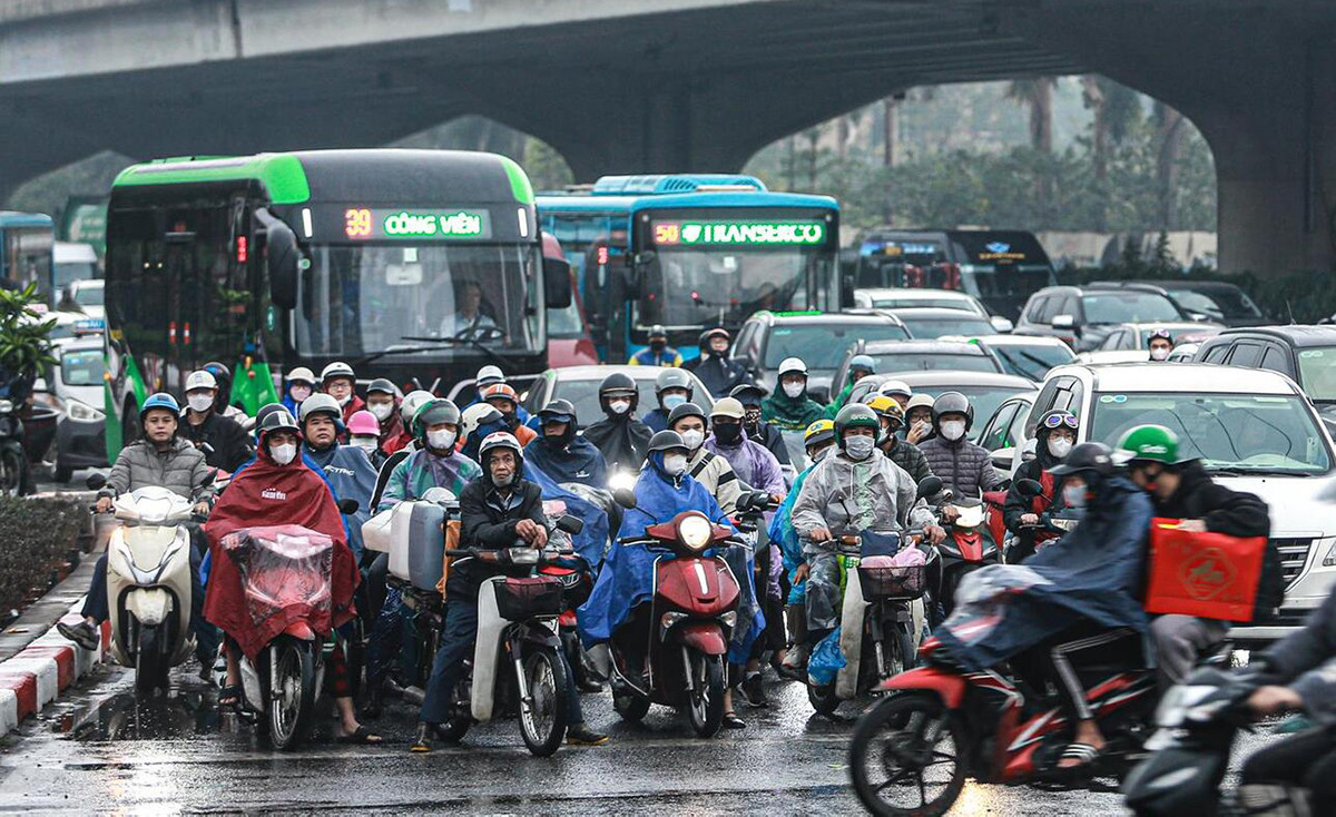 Không khí lạnh áp sát biên giới, miền Bắc mưa rét trong đêm nay và sáng mai 3/2