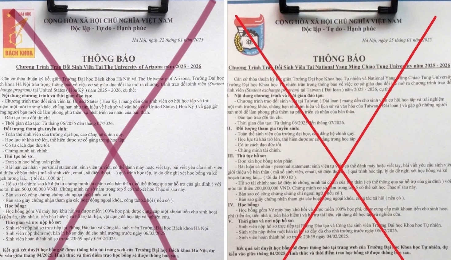 Liên tiếp các trường đại học bị mạo danh, lừa sinh viên