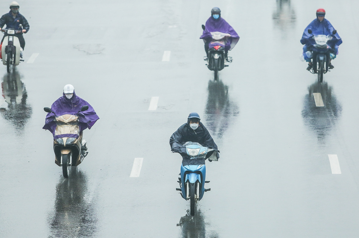 Tin mưa phùn kéo dài ở miền Bắc và dự báo thời tiết cả nước 10 ngày tới