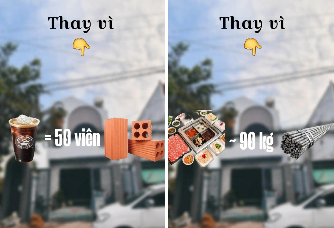 Kỹ sư gen Z gây sốt với kiểu quy đổi '1 bữa nhậu bằng 4 bao xi măng'