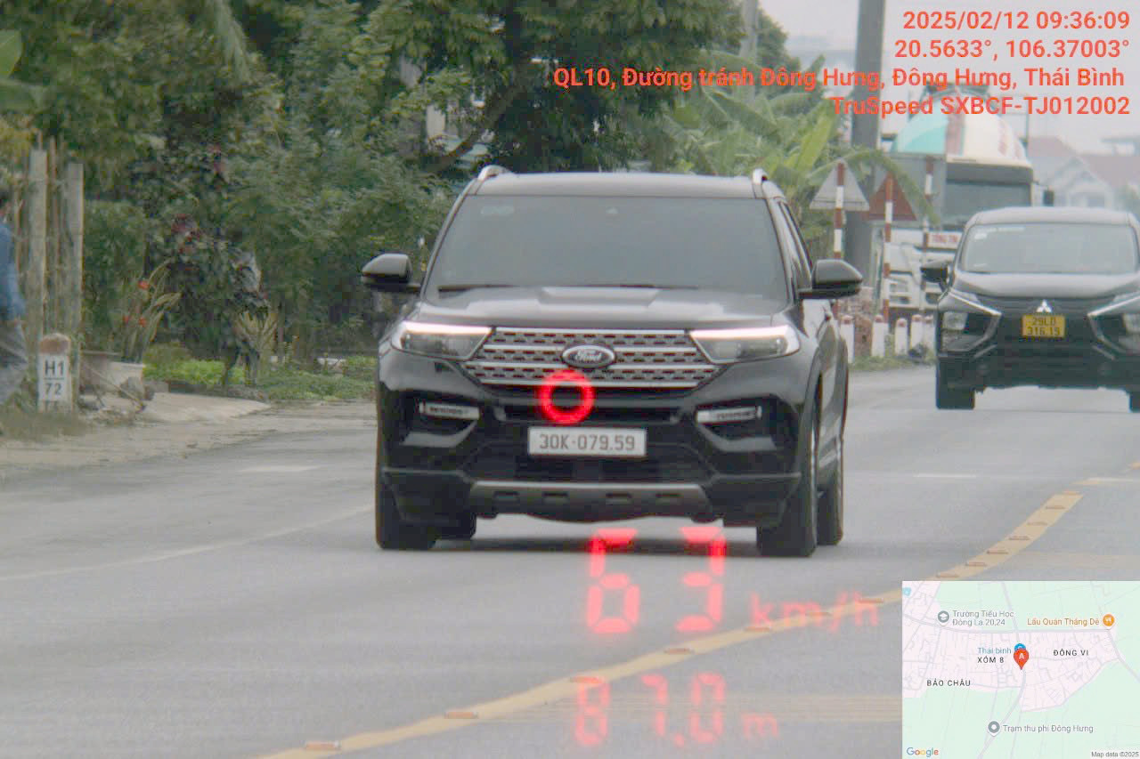 Danh sách 222 ô tô bị phạt nguội ở Thái Bình, có xe vượt đèn đỏ 5 lần