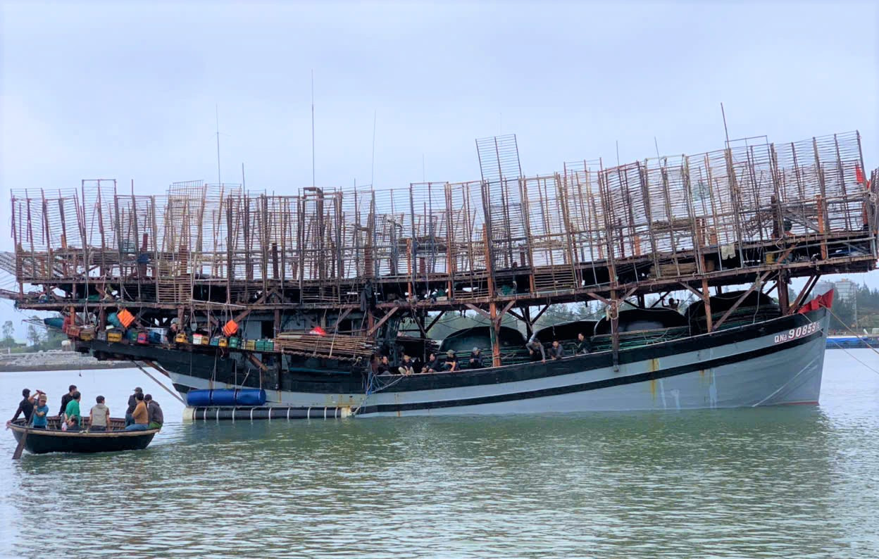 Một ngư dân Quảng Nam mất tích khi câu mực ở Hoàng Sa