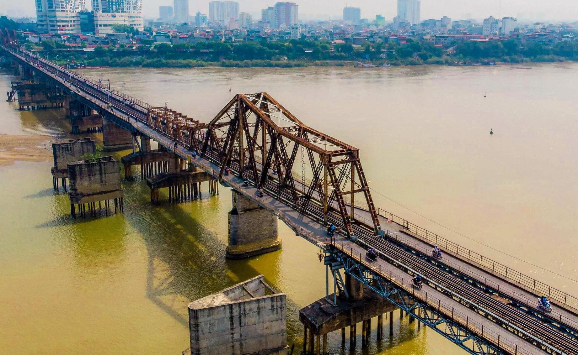 Hà Nội dùng 20 tỷ đồng do Pháp tài trợ nghiên cứu cải tạo cầu Long Biên