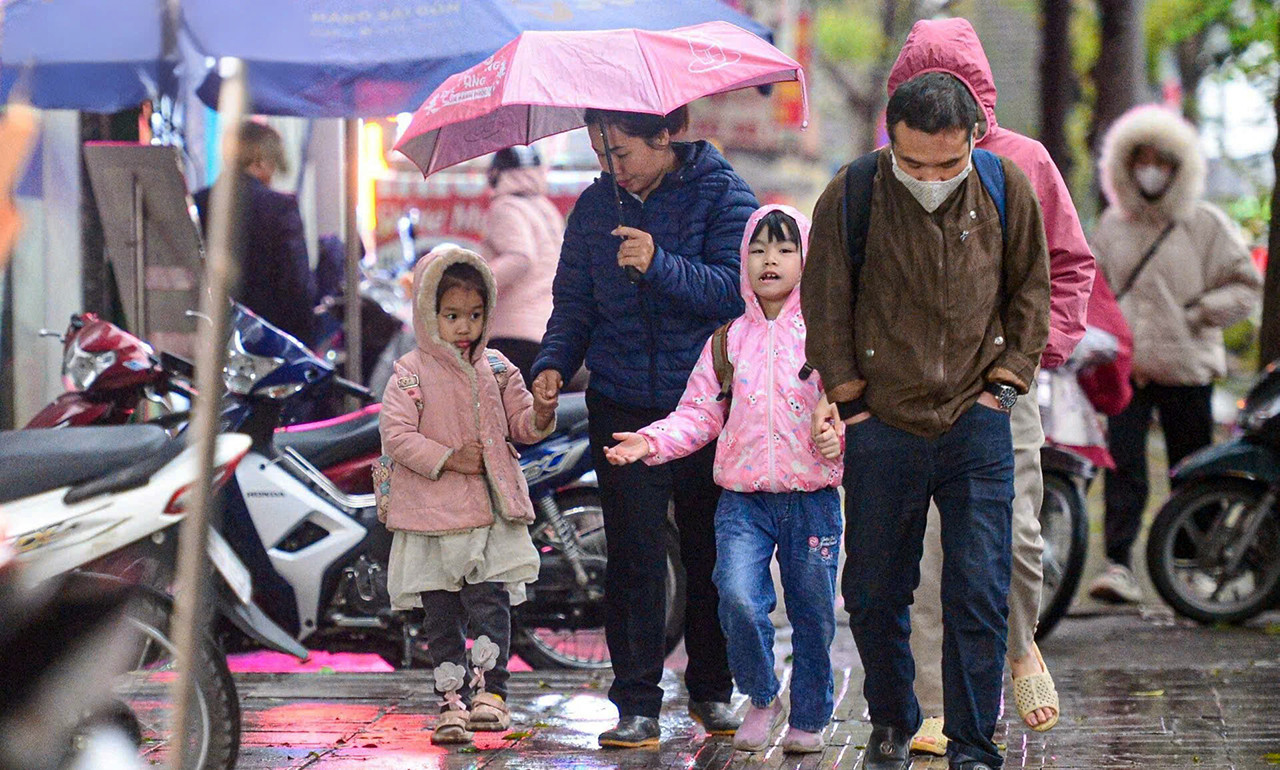 Dự báo thời tiết 10 ngày: Nồm ẩm tạm dứt Bắc Bộ mưa rét trở lại, có nơi rét hại