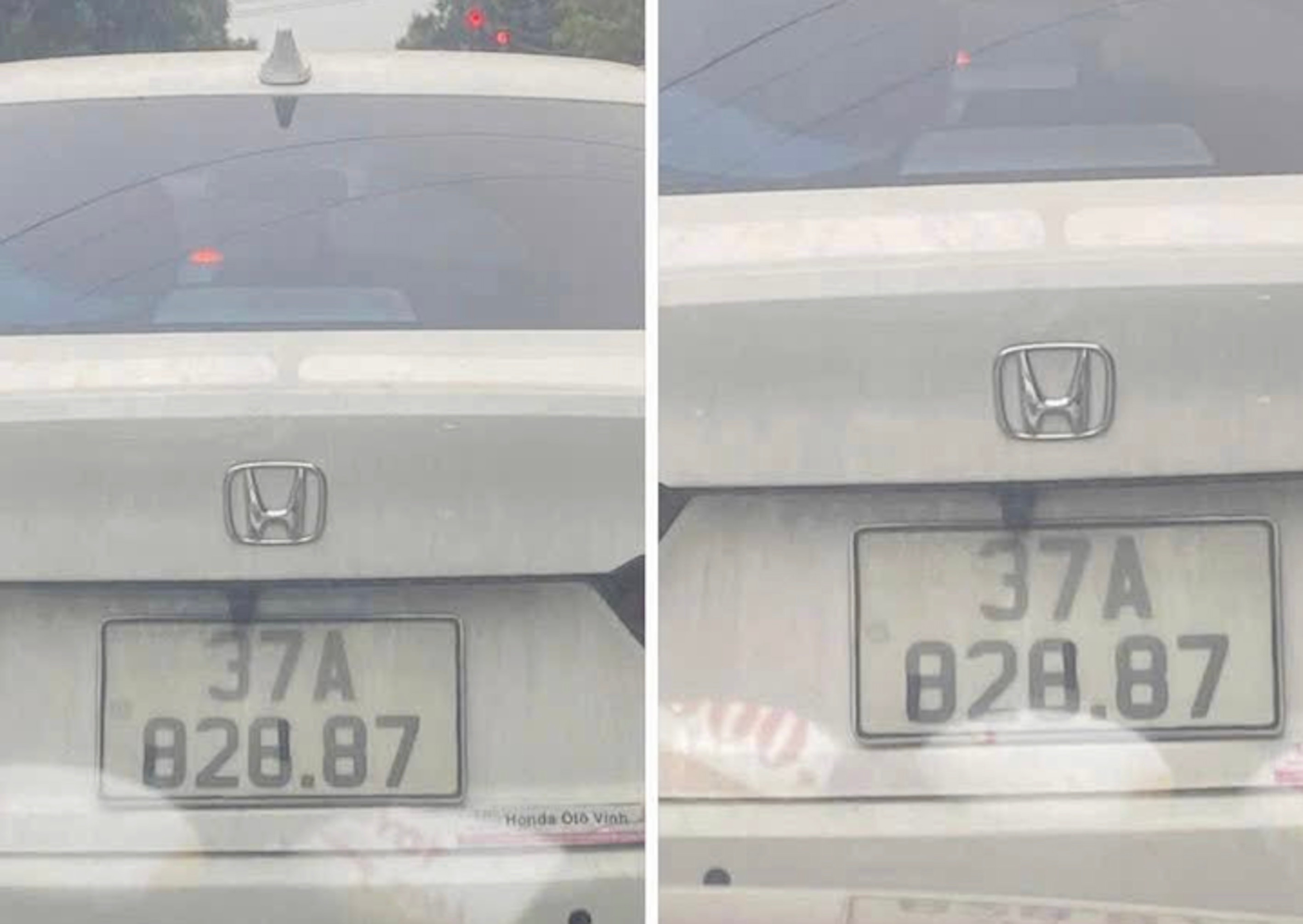 Dùng băng dính che biển số ô tô bị phạt thế nào?