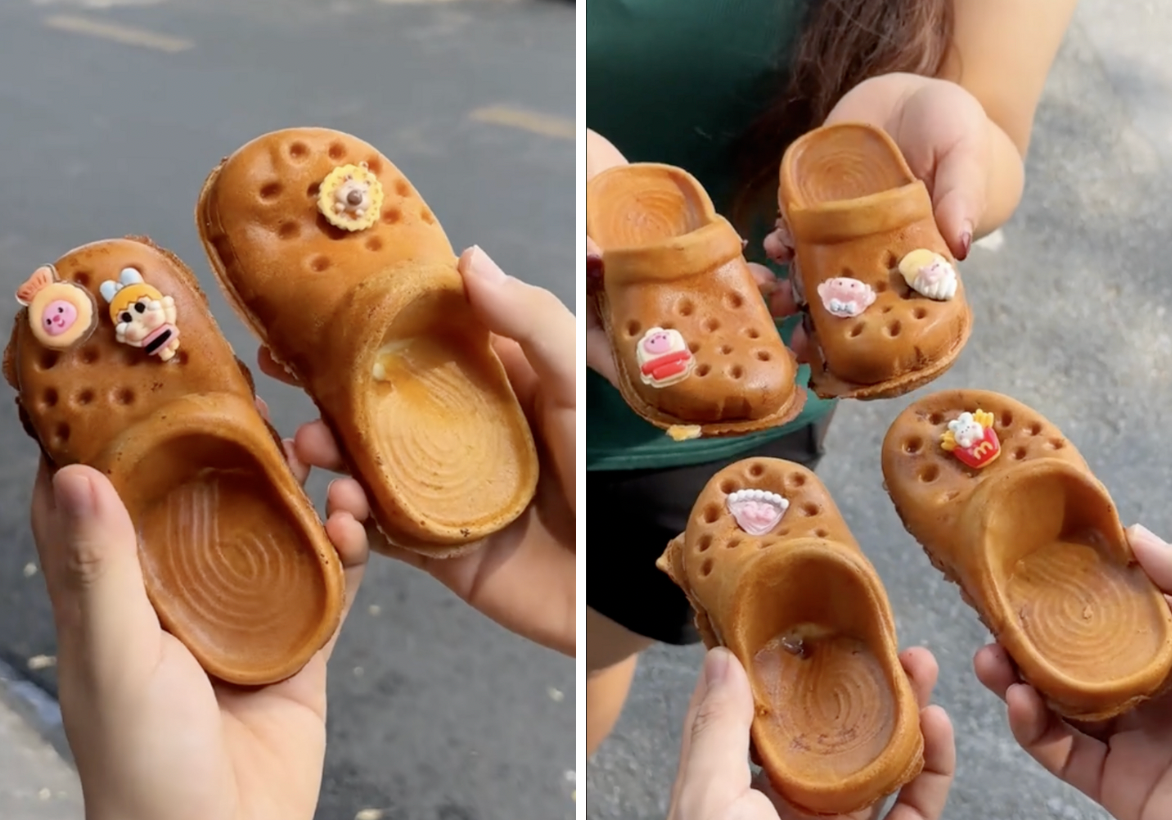 Vì sao bánh dép phô mai gây sốt mạng?