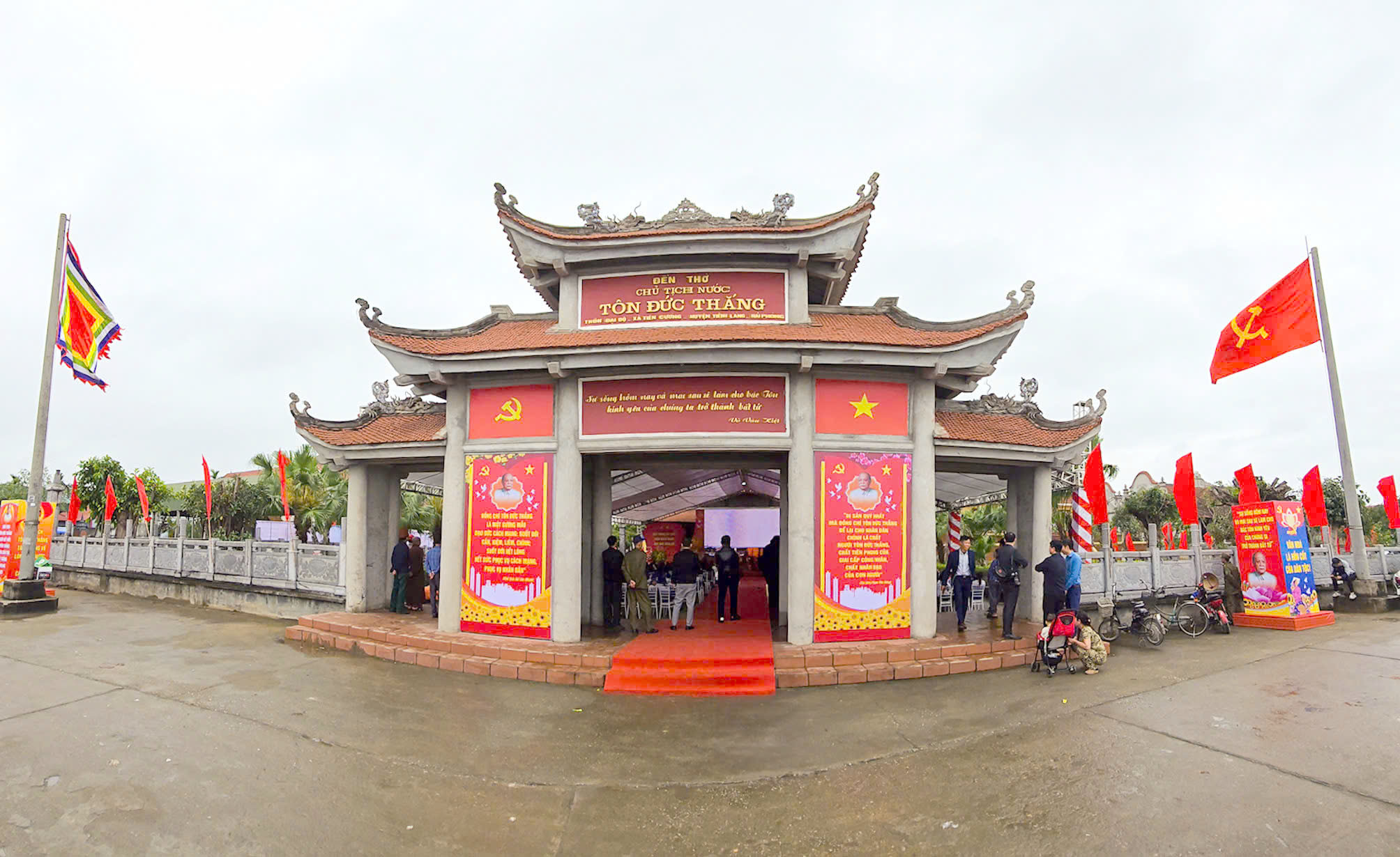 Nhà lưu niệm Chủ tịch Tôn Đức Thắng ở Hải Phòng là Di tích quốc gia