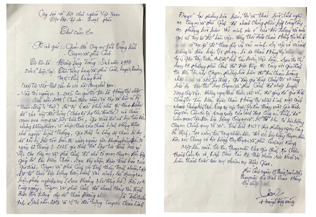 Thanh niên lạ mặt dụ dỗ cô gái thiểu năng trí tuệ bỏ nhà ra Nghệ An