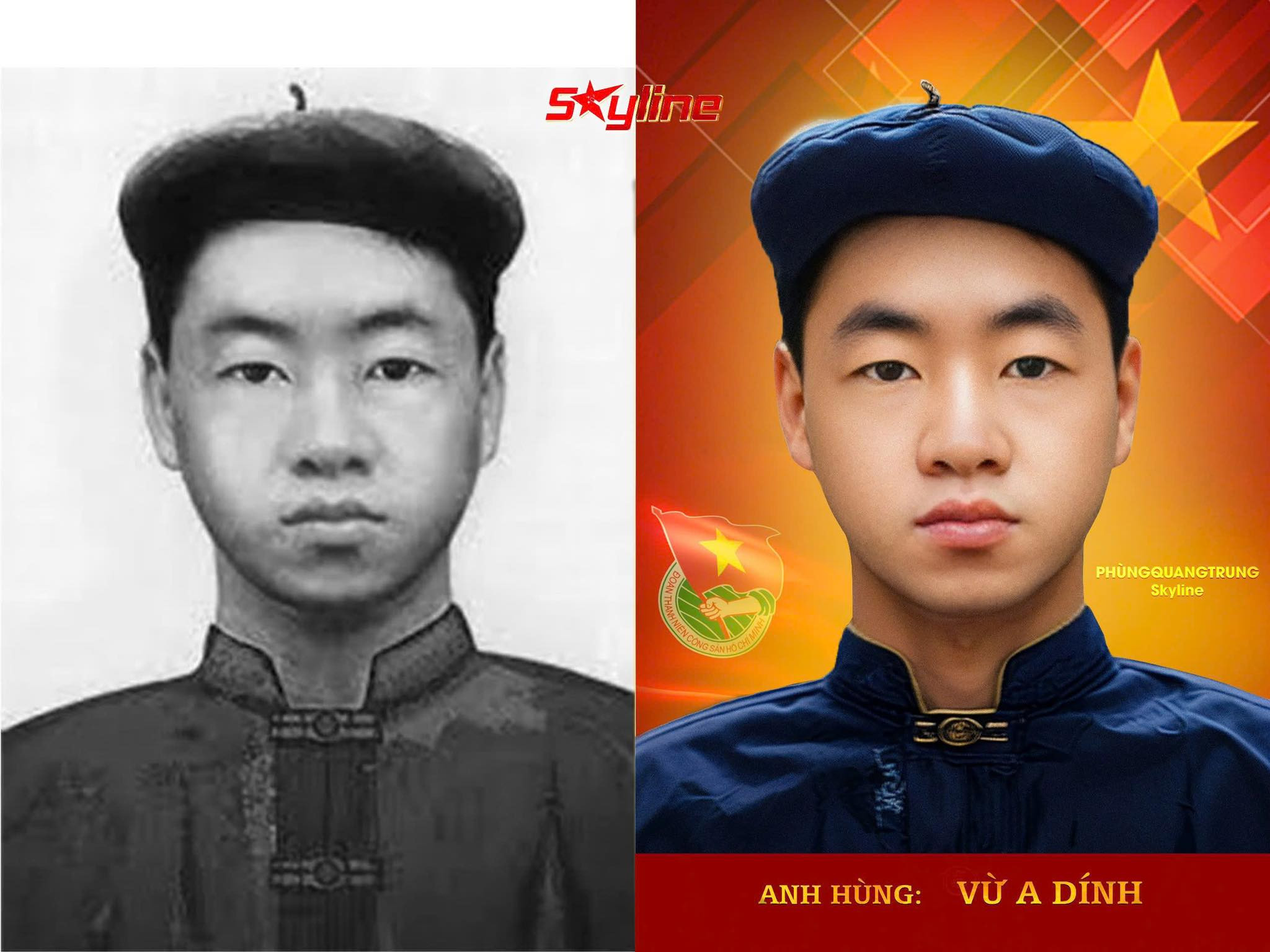 Phục dựng hình ảnh thanh thiếu niên Anh hùng Việt Nam bằng AI