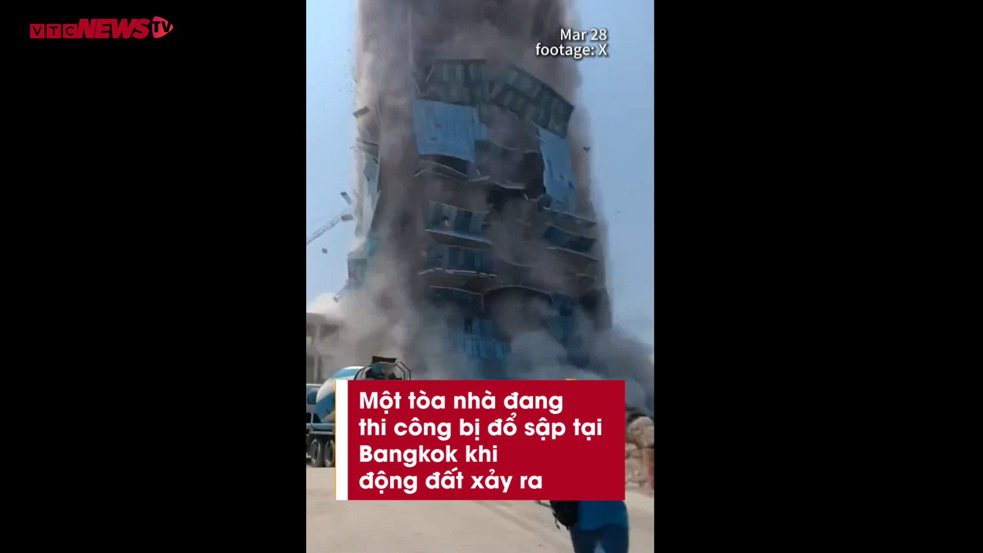 Động đất khủng khiếp ở châu Á - Thái Bình Dương: Tòa nhà Thái Lan sụp đổ trong vài giây, sập cầu ở Myanmar