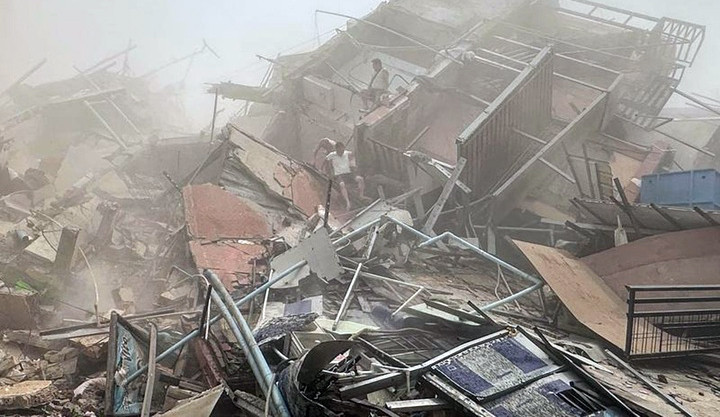 Động đất 7,7 độ richter ở Myanmar là động đất phá huỷ