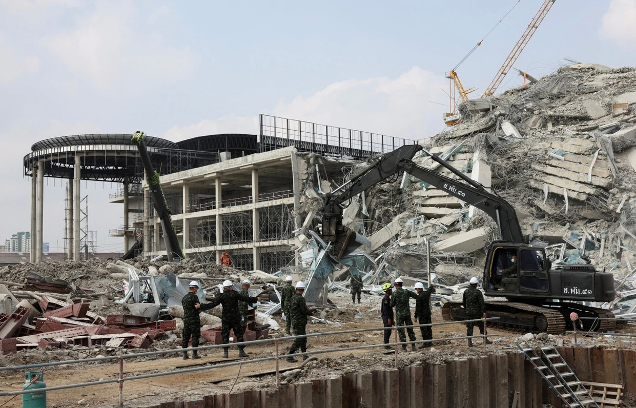 Thái Lan: Hầu hết nạn nhân trong vụ sập toà nhà 33 tầng không còn sống