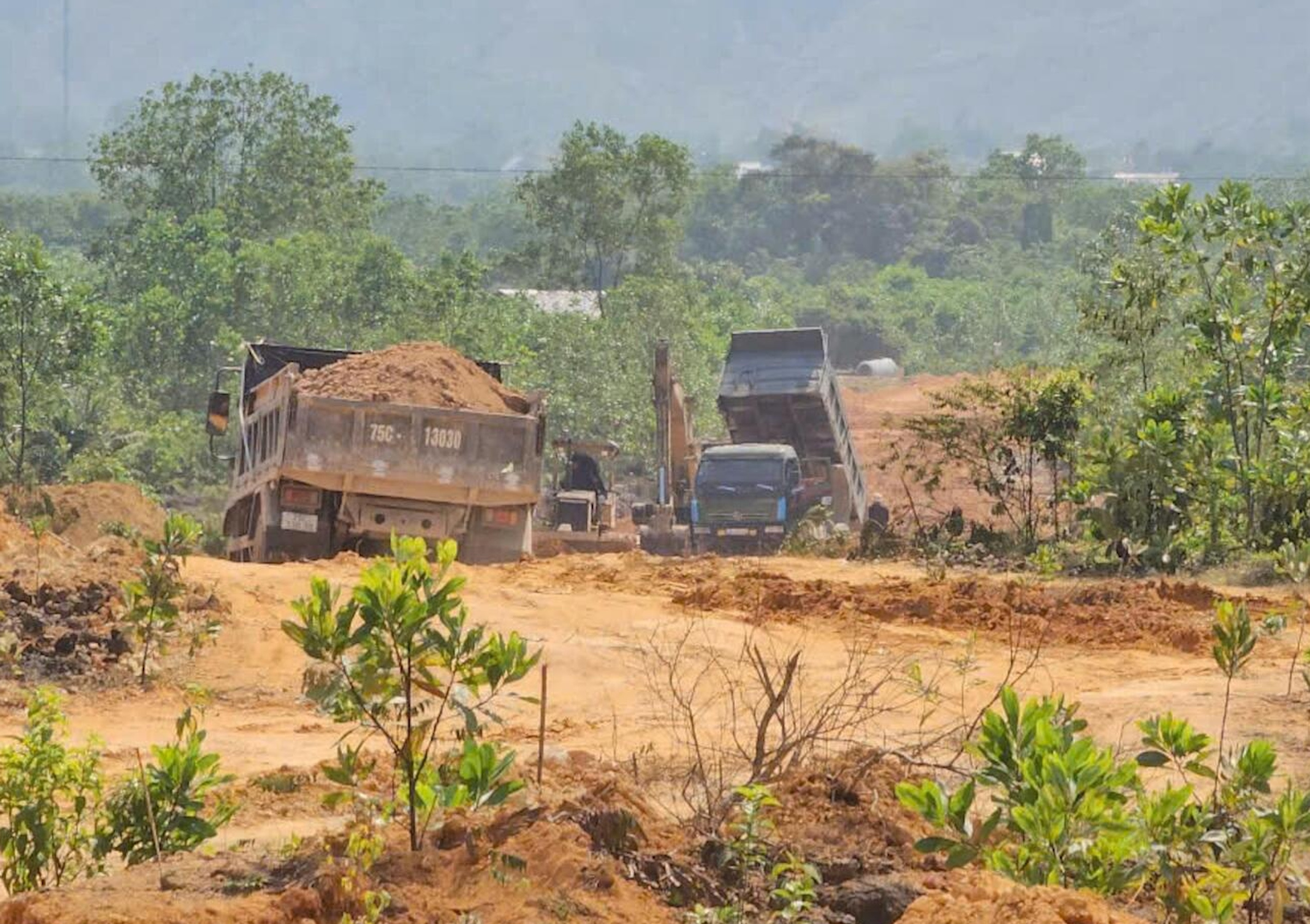 Doanh nghiệp đào đất trái phép làm đường 23 tỷ đồng: Yêu cầu làm rõ trách nhiệm