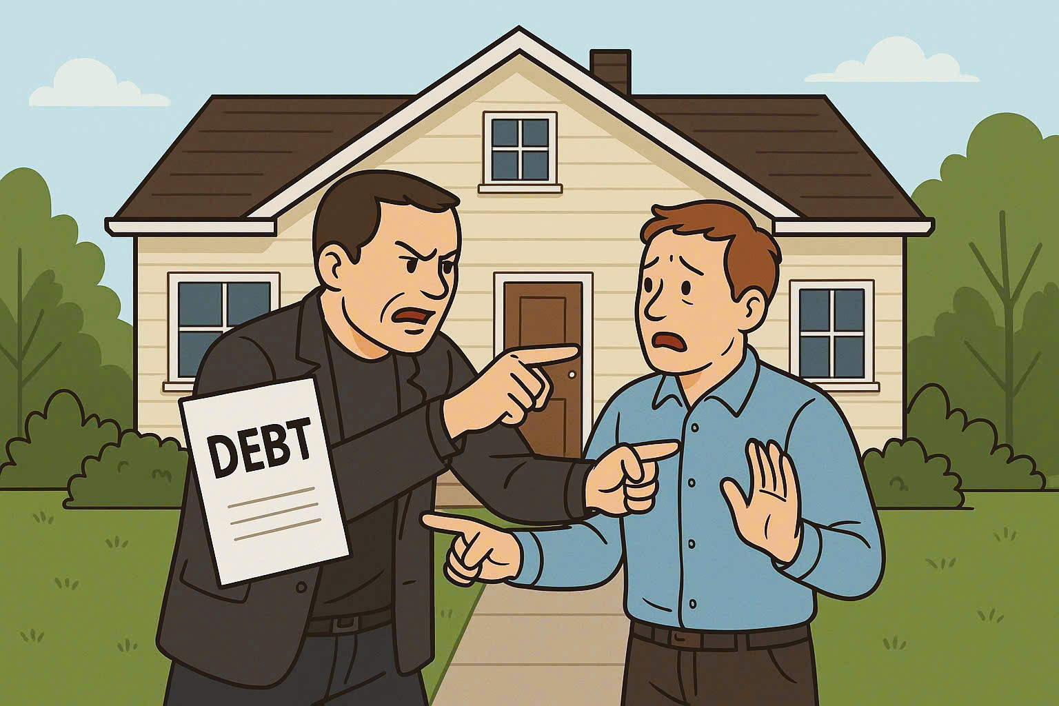 Chủ nợ xâm phạm chỗ ở gia đình ‘con nợ’ thì xử lý thế nào?