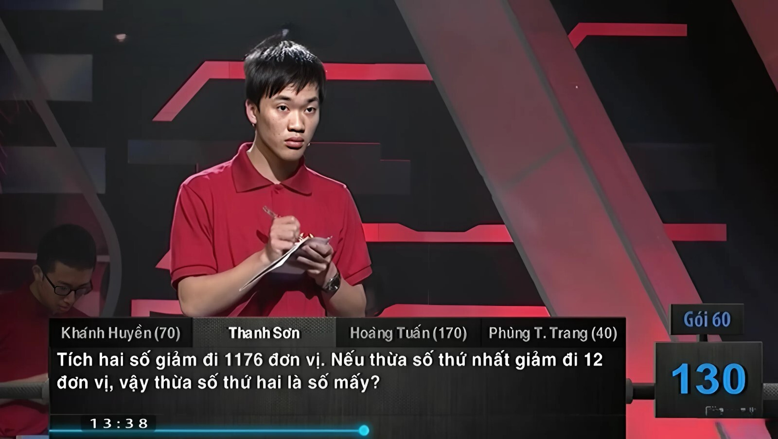 Bài toán khó nhất Đường lên đỉnh Olympia, 'hạ gục' cả 4 thí sinh