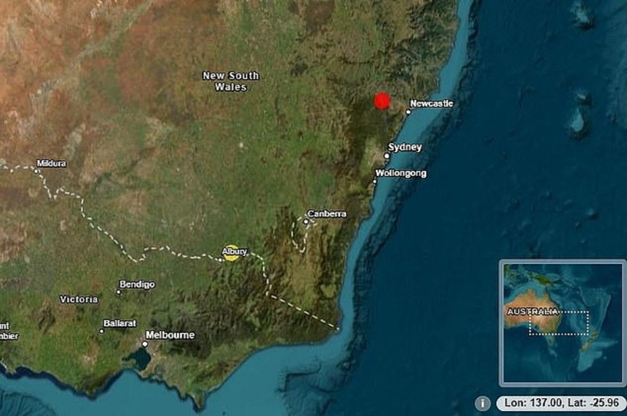 Động đất 3,4 độ rung chuyển giữa đêm, người dân Australia hoảng sợ