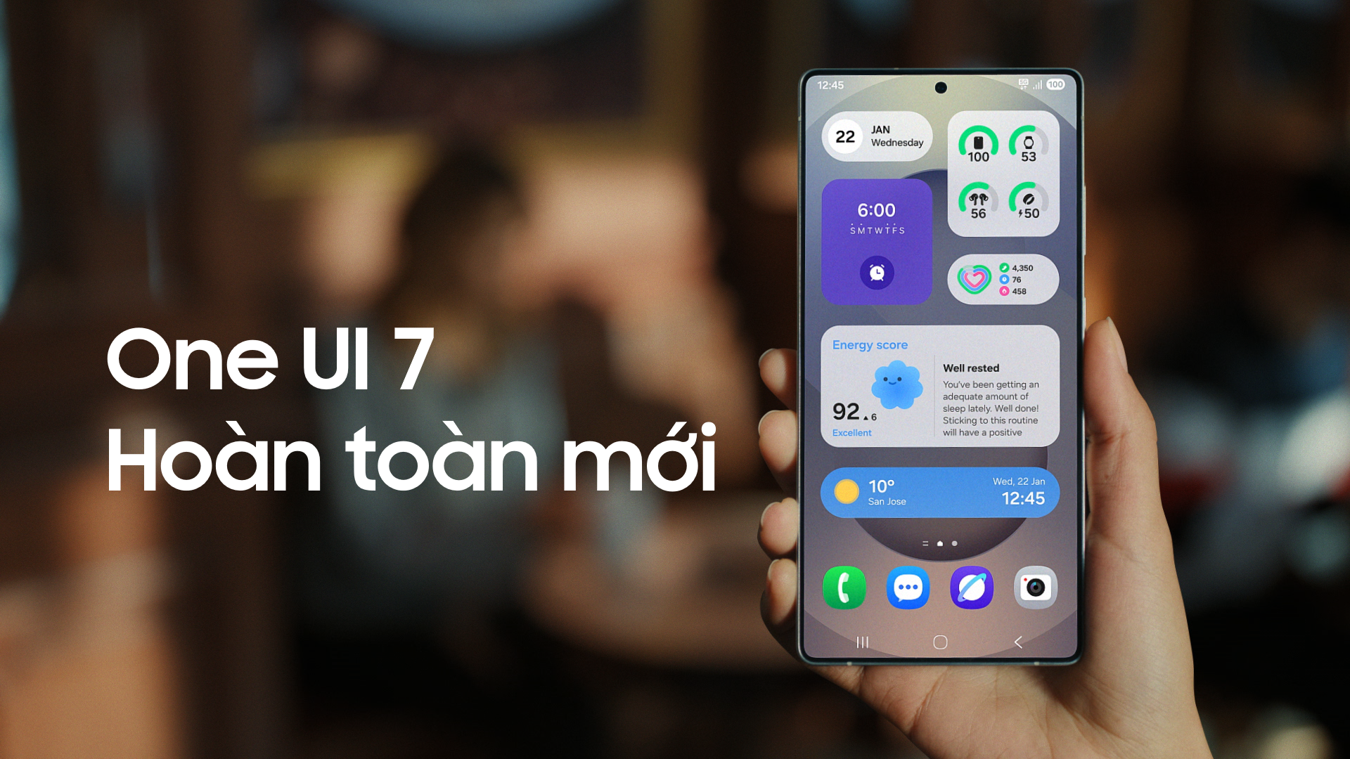 Samsung triển khai One UI 7 tại Việt Nam: Thao tác nhanh hơn, thông minh hơn