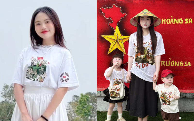 Áo phông yêu nước trở thành hot trend dịp 30/4