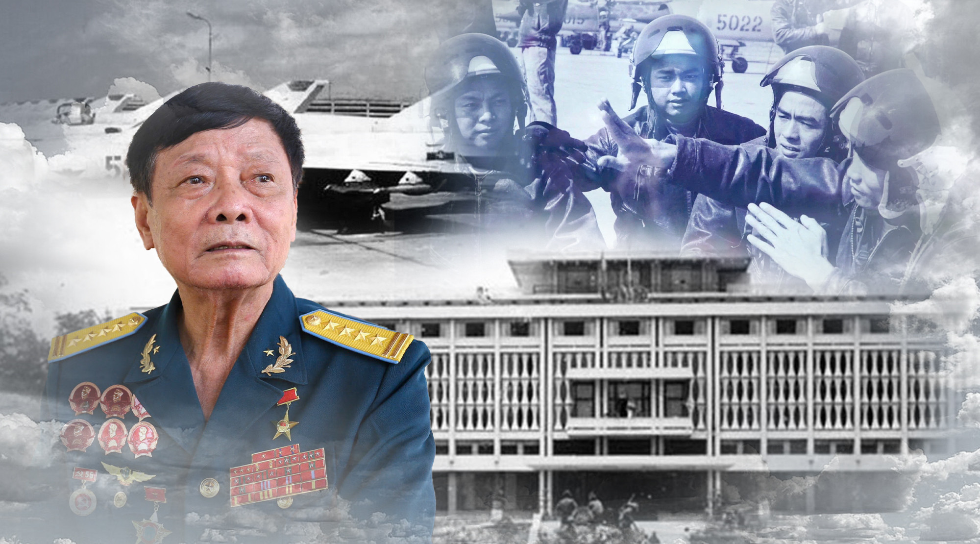 Huyền thoại phi công kể chuyện dẫn đoàn MiG-21 bay trên nóc Dinh Độc Lập năm 1975