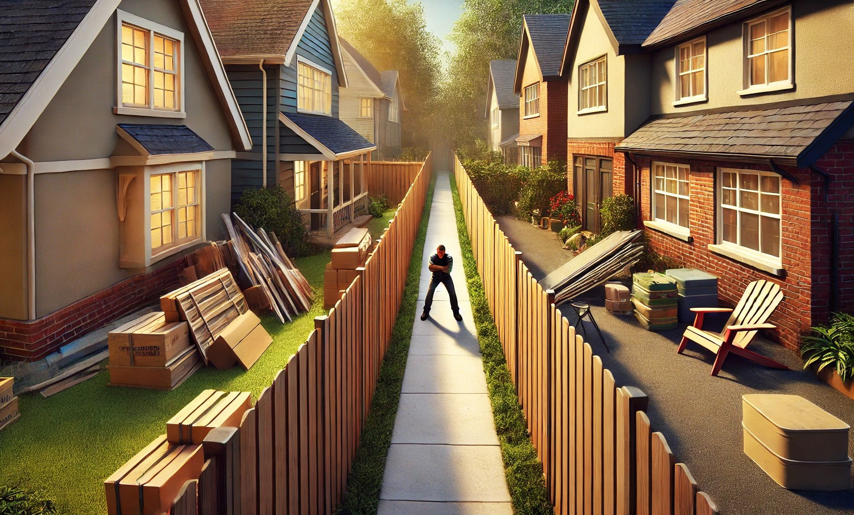 Hàng xóm chiếm lối đi chung nhiều năm, giải quyết thế nào?