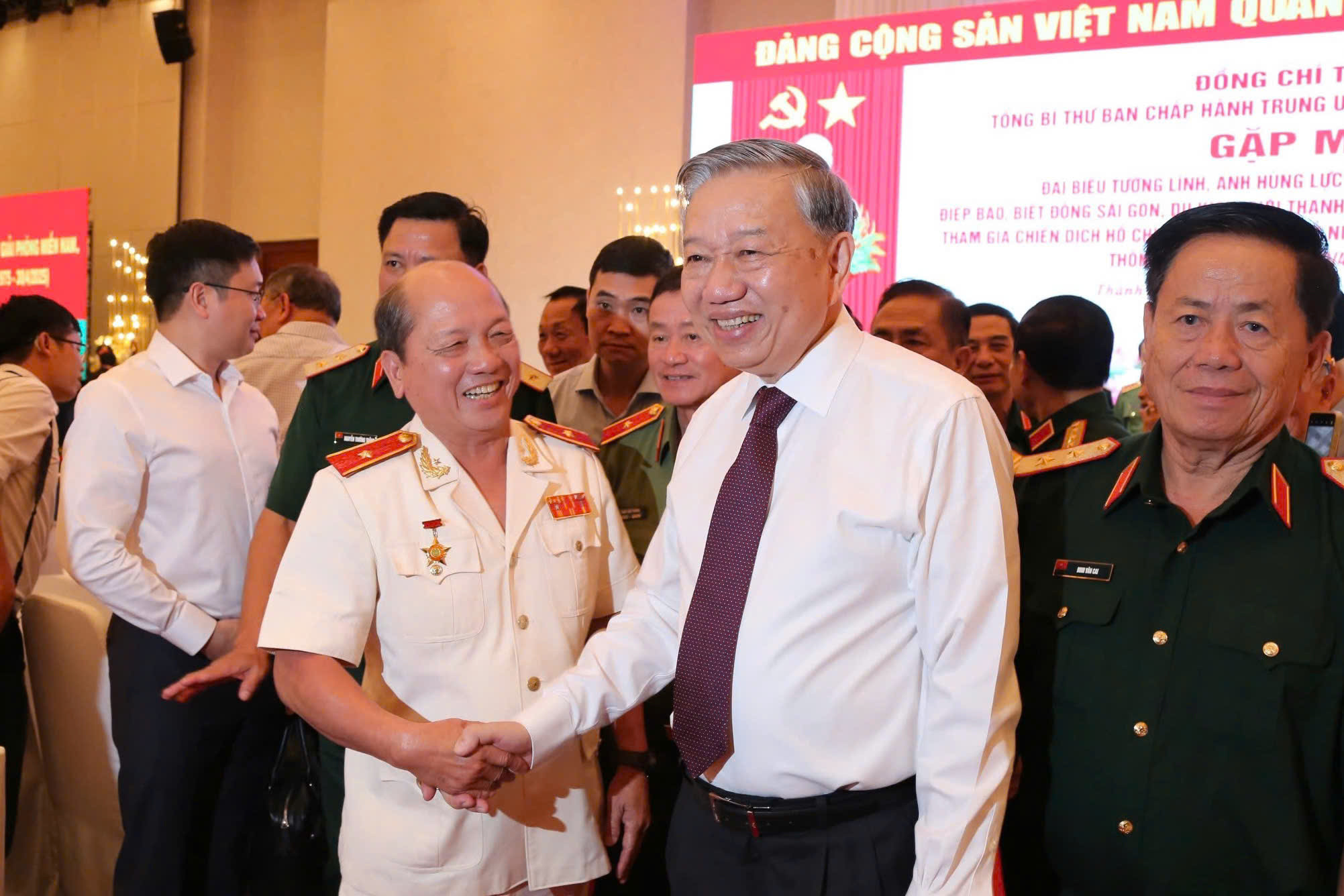 'Các cựu binh tham gia Chiến dịch Hồ Chí Minh là đại diện cho thế hệ anh hùng' 