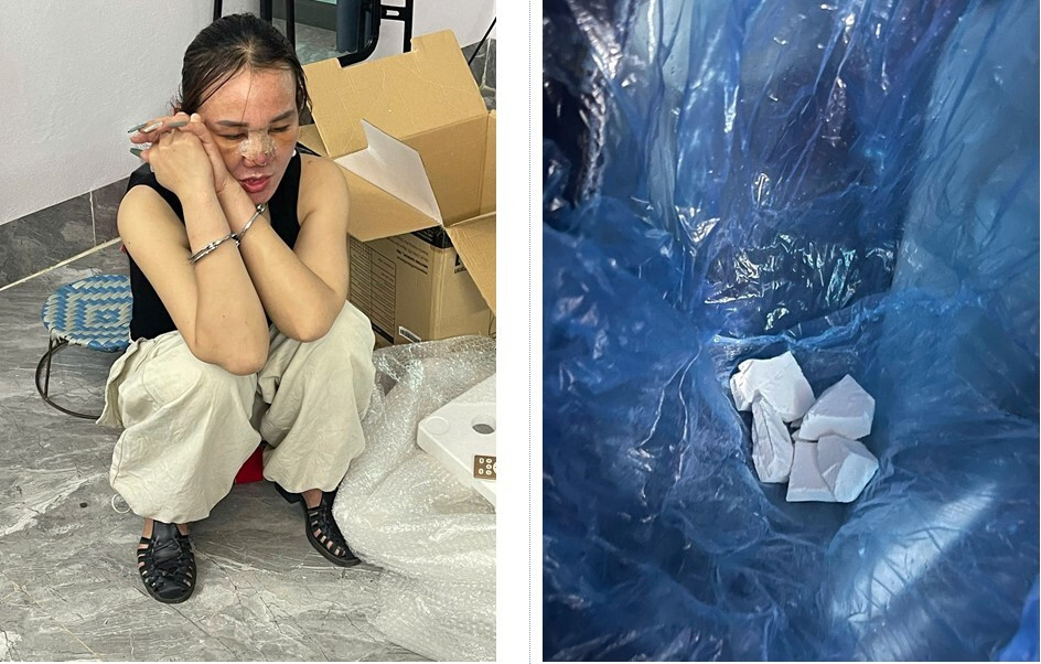 Bắt quả tang nữ giáo viên ở Điện Biên đi 'ship' ma tuý