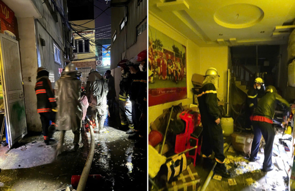 Cháy nhà 4 tầng ở Hà Nội, 3 người thiệt mạng