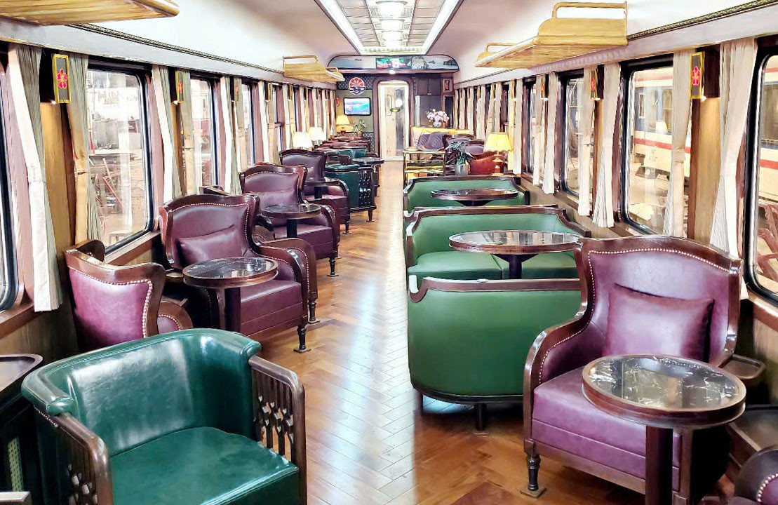 Trải nghiệm toa tàu hạng sang trên tuyến đường sắt Hà Nội – Hải Phòng