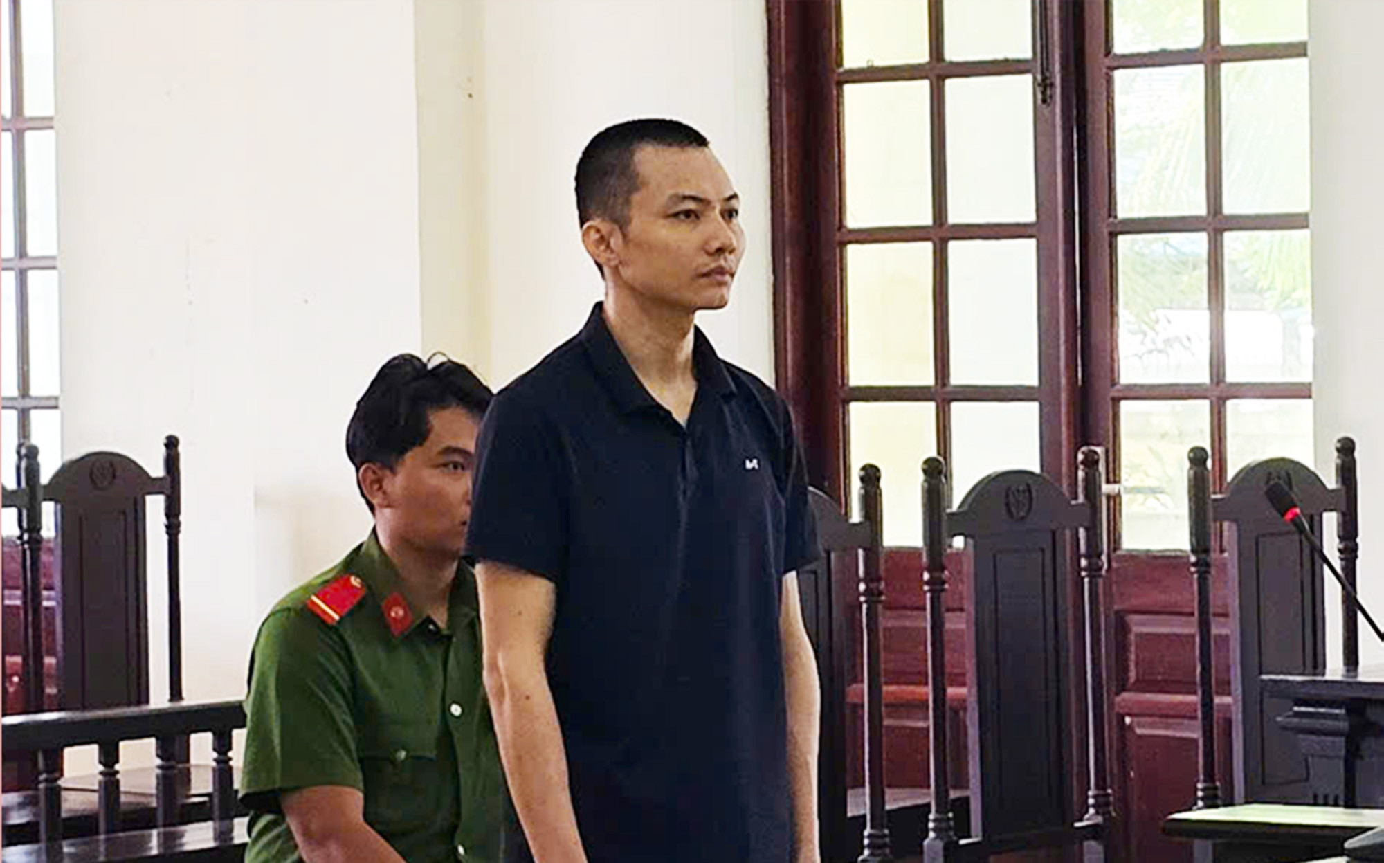 Bị cáo Lê Thanh Nhất Nguyên ở Tịnh thất Bồng Lai lãnh 9 năm tù