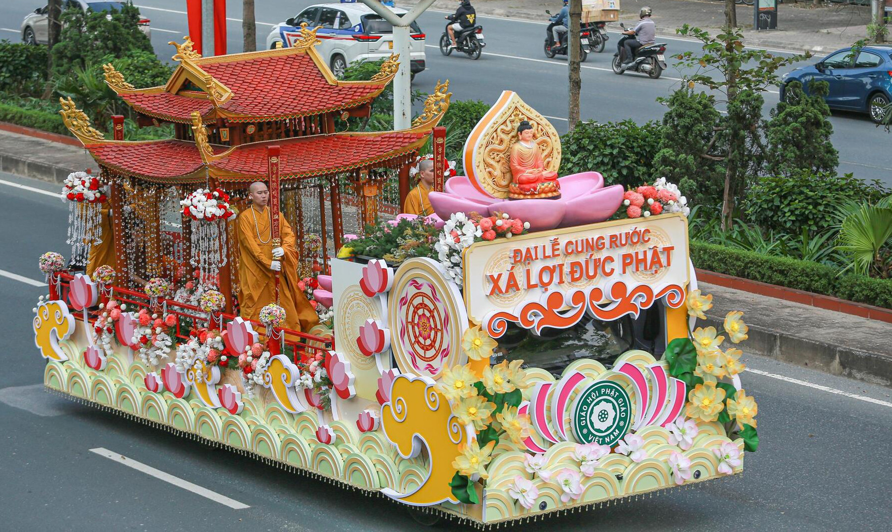 Lịch trình cung rước và chiêm bái xá lợi Đức Phật tại chùa Tam Chúc, Hà Nam