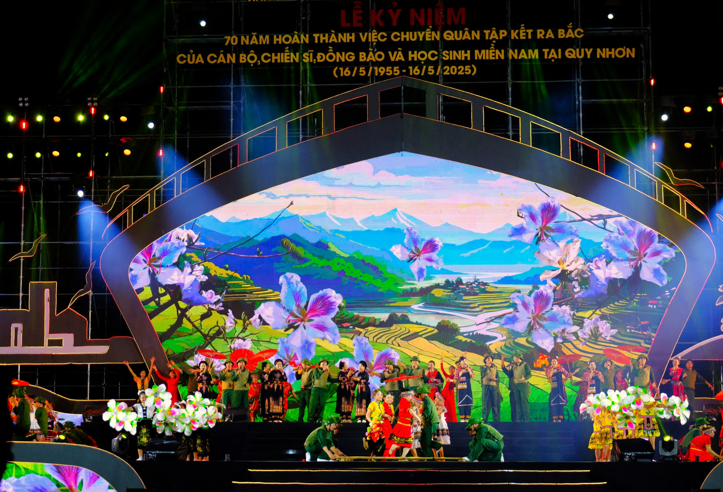 Bình Định kỷ niệm 70 năm hoàn thành việc chuyển quân tập kết ra Bắc
