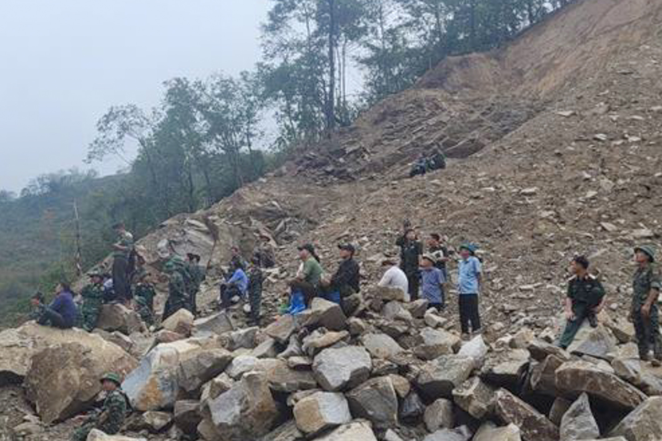 Vụ sạt lở công trường thủy điện ở Lai Châu: Thông tin mới nhất