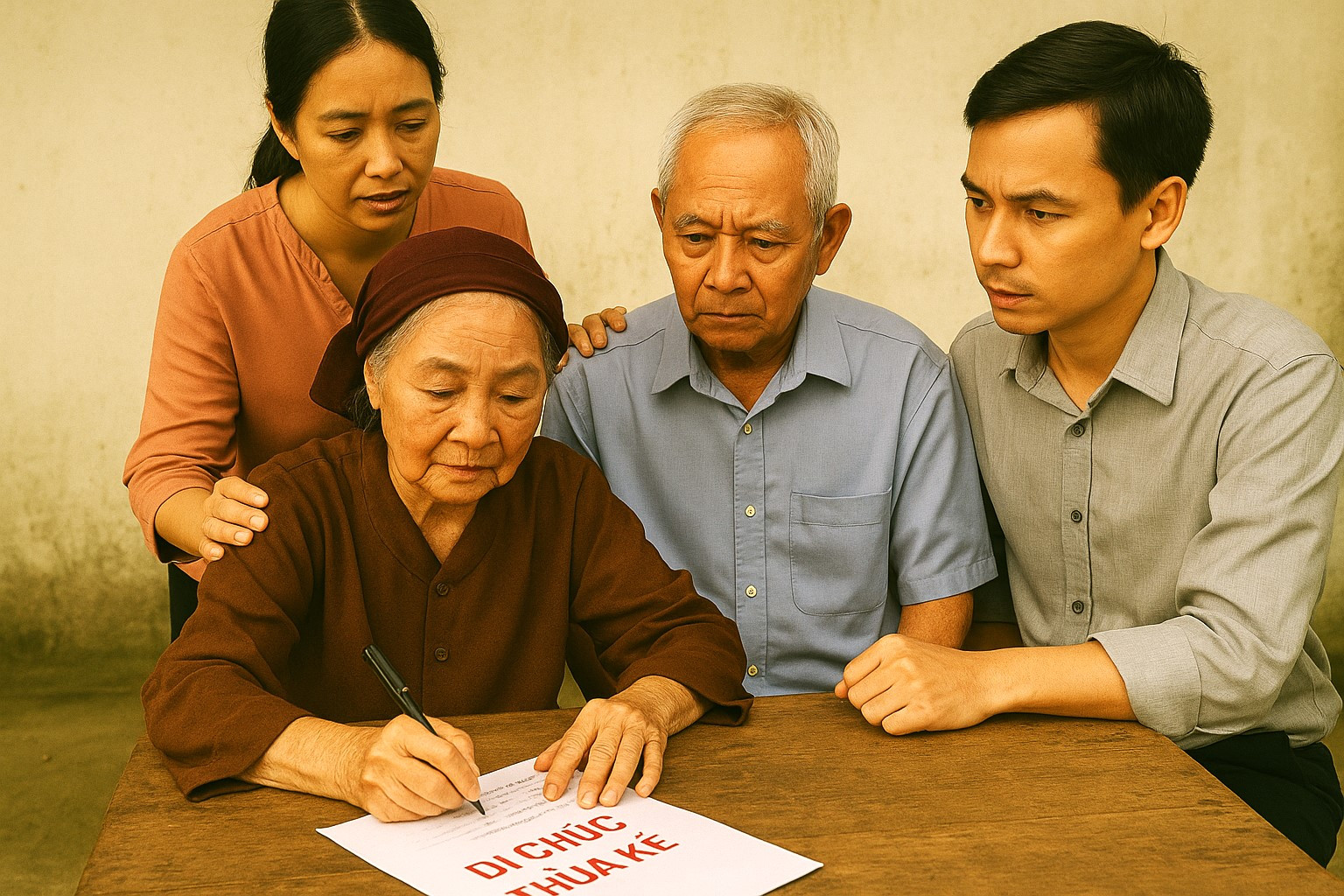 Lập di chúc định đoạt cả đất người khác có hợp pháp không?