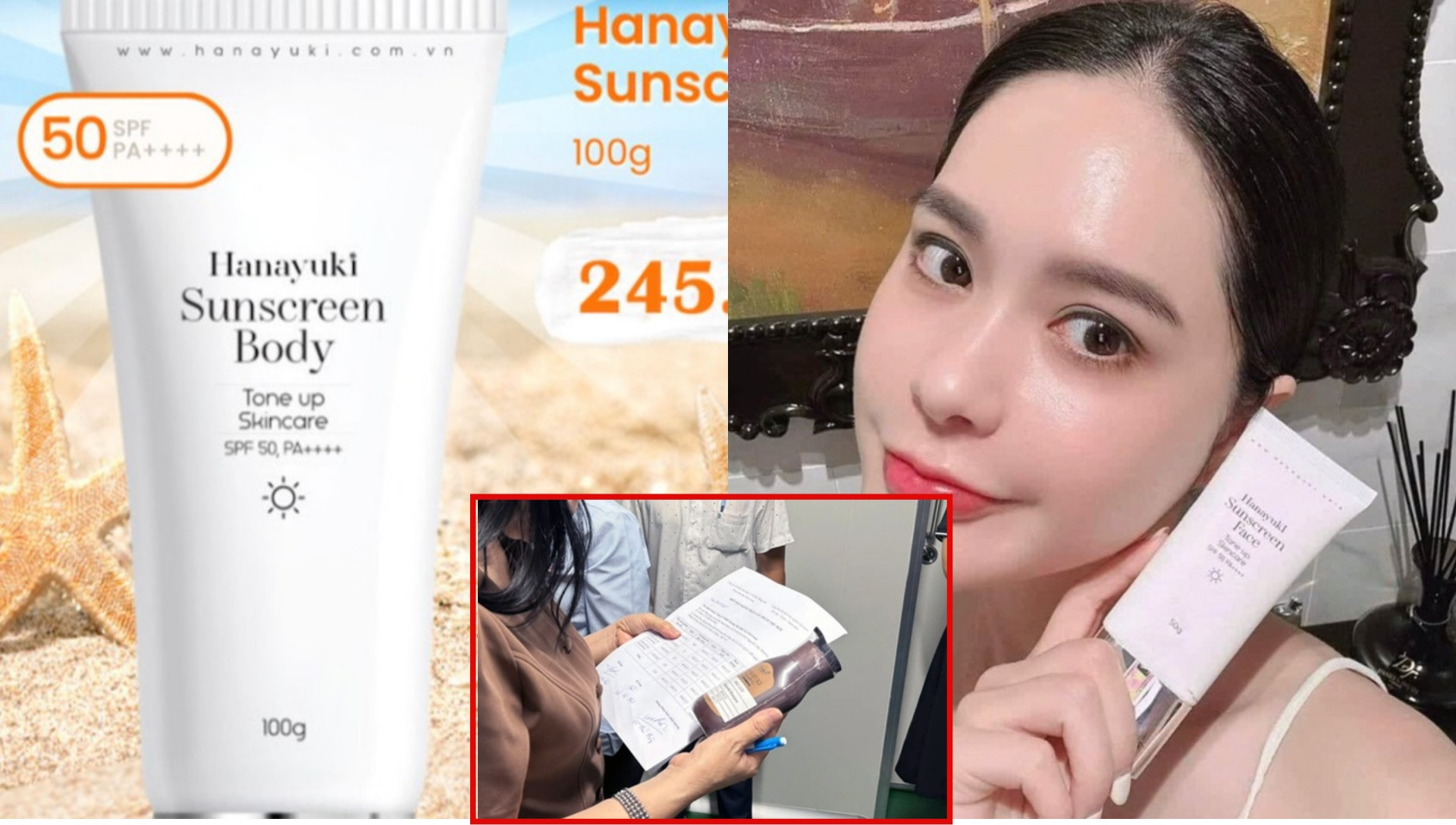 Mỹ phẩm công ty chồng ca sĩ Đoàn Di Băng bị thu hồi, không có dấu hiệu hình sự